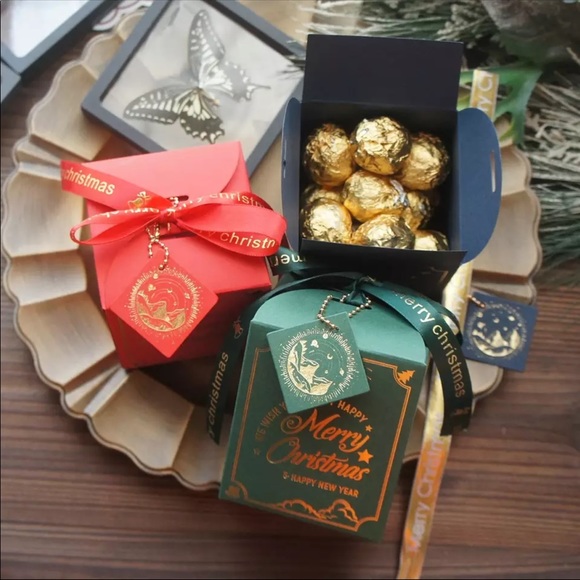 Set of 5 Christmas DIY Gift Boxes - Picture 1 of 6